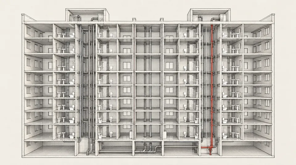 Внутренние сети ВК в Revit